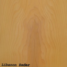 Libanon Zeder (lackiert)