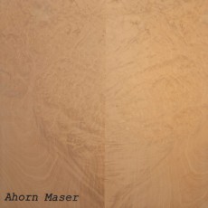 Ahorn Maser (Roh)