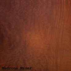 Madrona Maser (lackiert)